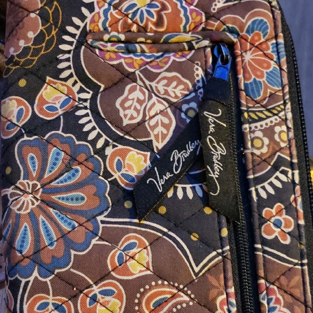 Vera Bradley Paisley Floral Quilted Wallet